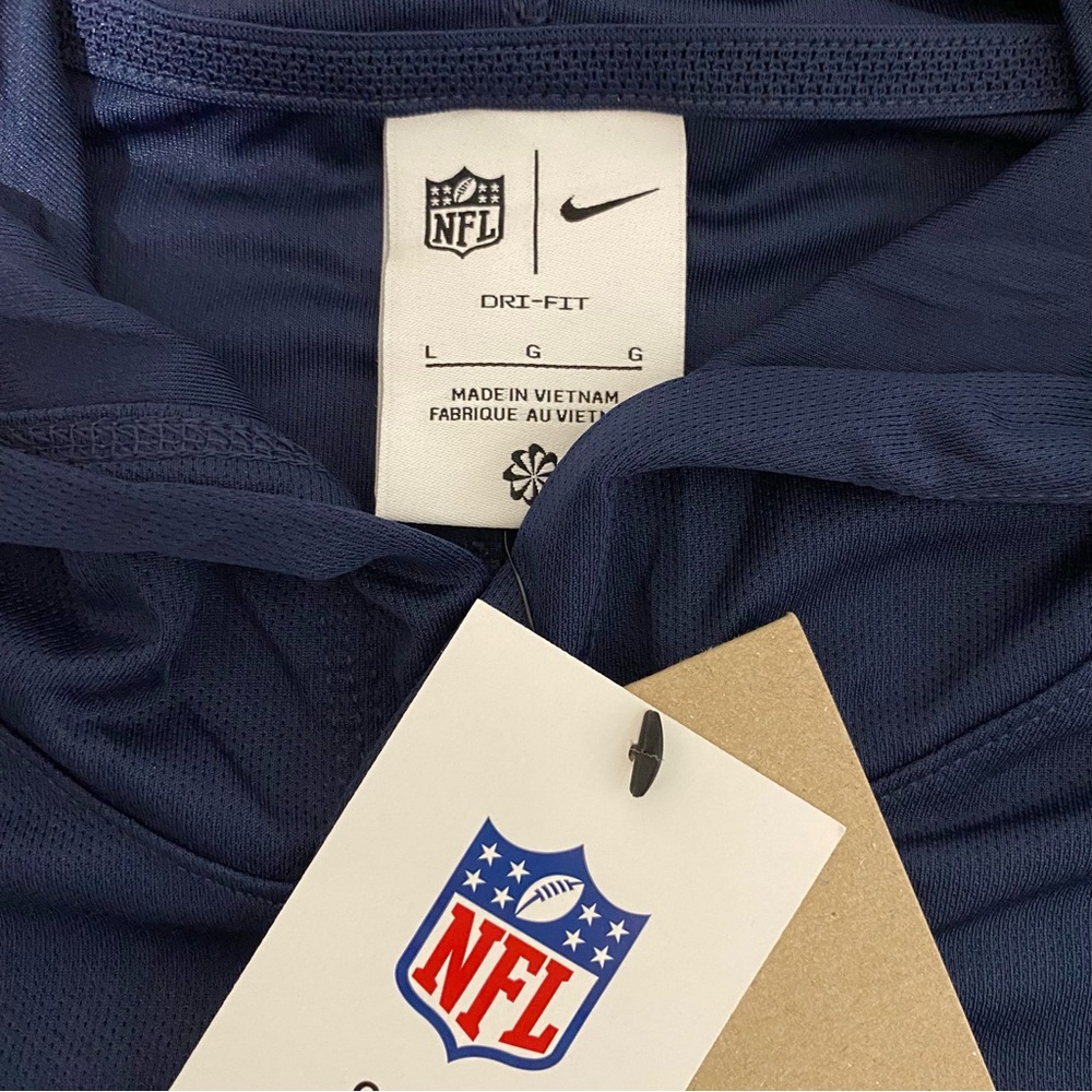 Nike On Field Dallas Cowboys 2025 Sideline Pure Fury Mens Large Hoodie NWT - Picture 8 of 12